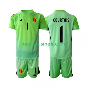 Maillot de Foot Belgique Thibaut Courtoi 1 Gardien Domicile 2025 - Enfant